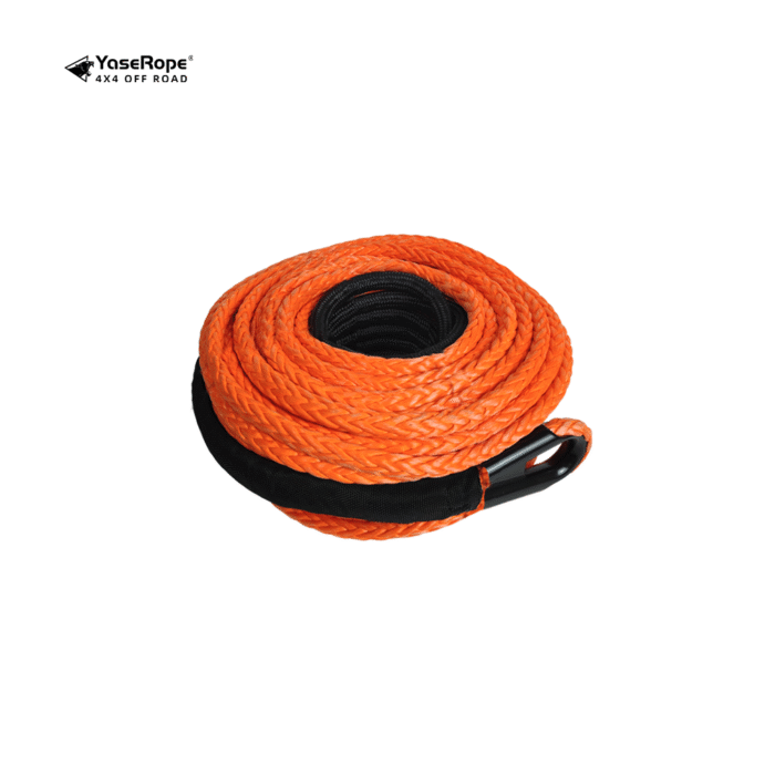 Dyneema Winch Rope Made of Ultra-High Molecular Weight Polyethylene - for Vehicle Towing and Rescue